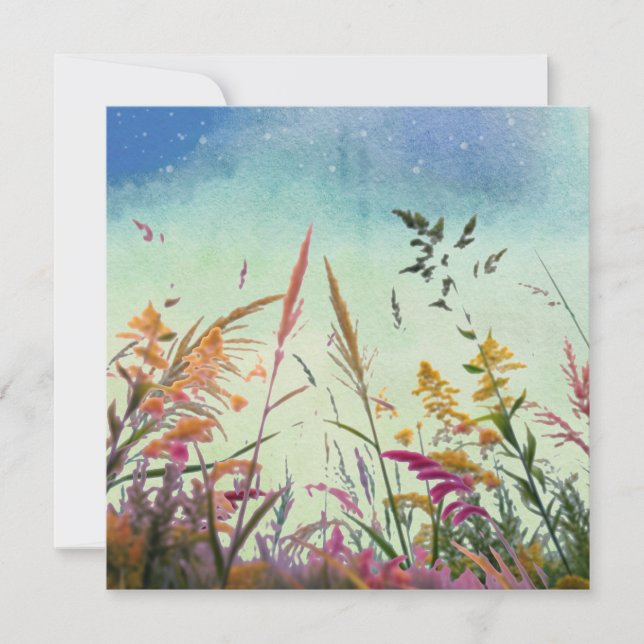 野花と星 (正面)