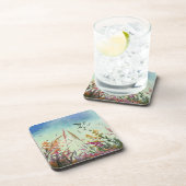 野花と星 コースター (右側)