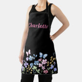 野花と蝶 エプロン (インサイチュ)