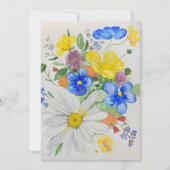 野花の招待 招待状 (正面)