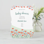 野花の水色が甘い赤と青 (スタンド正面)