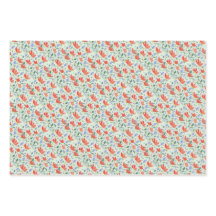 野花の水色が甘い赤と青