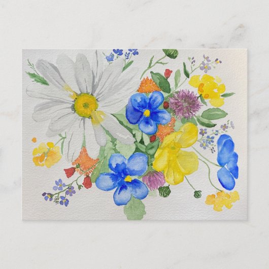 野花はがき ポストカード (正面)