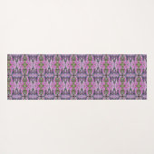 野花イカット ヨガマット (裏面(横))