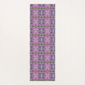 野花イカット ヨガマット (裏面)