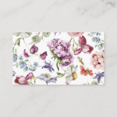 野花エレガント卒業アドバイスカード エンクロージャーカード (裏面)