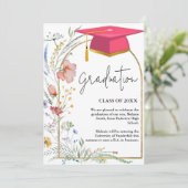 野花エレガント牧草園卒業 案内状 (スタンド正面)