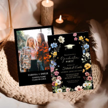 野花エレガント牧草地ガーデンツイン卒業