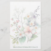 野花カスタム文具 便箋 (正面)