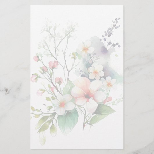 野花カスタム文具 便箋 (裏面)