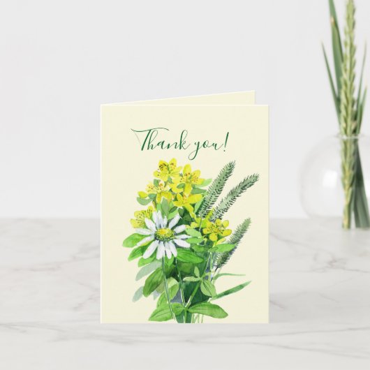 野花サンキューカード サンキューカード (正面)