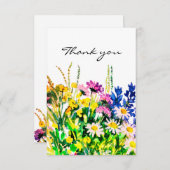野花サンキューカード サンキューカード (正面/裏面)