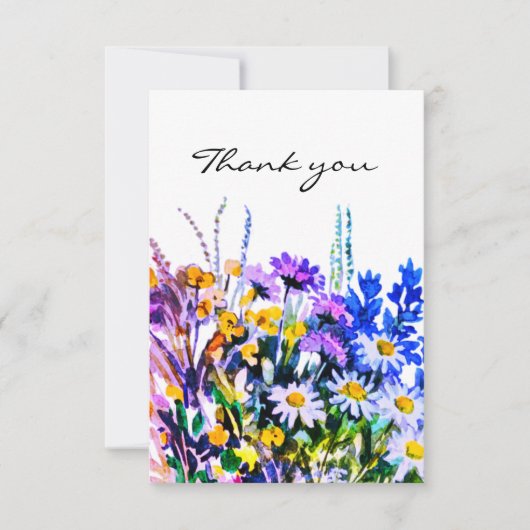 野花サンキューカード サンキューカード (正面)