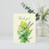 野花サンキューカード ポストカード (スタンド正面)