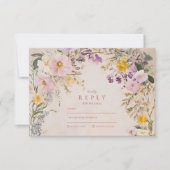 野花スタイリッシュ牧草園卒業 出欠カード (正面)