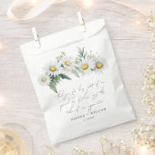 野花デイジーはバッグ結婚の感謝していより フェイバーバッグ (クリップ留めされた状態)