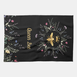 野花フェイクホイル女王 キッチンタオル