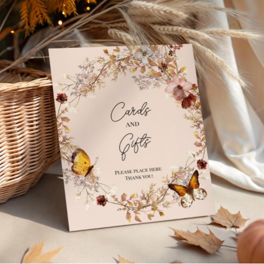 野花ブライダルシャワー台座標識 台座サイン