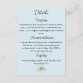 野花ブルーマッシュルーム エンクロージャーカード (正面)