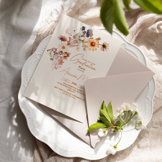 野花モダン卒業 招待状