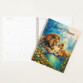 野花ライオンライオンズメドウの装飾 プランナー手帳 (ディスプレー)