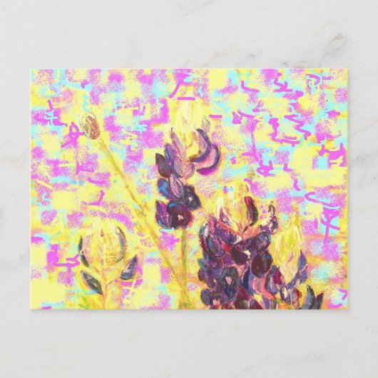 野花咲き ポストカード (正面)