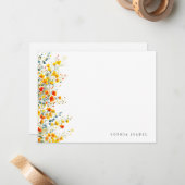 野花房帆文具パーソナライズされたノートカード ノートカード (正面/裏面インサイチュ)