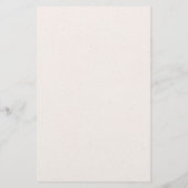 野花枠文具パーソナライズされた具 便箋 (裏面)