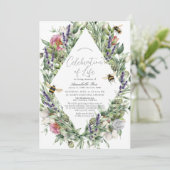 野花緑のハチ葬祭記念碑 招待状 (スタンド正面)