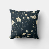 野花装飾用クッション、フローラ装飾枕 クッション (正面)