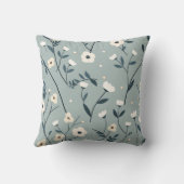 野花装飾用クッション、フローラ装飾枕 クッション (裏面)