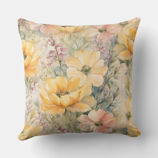 野花 クッション (裏面)