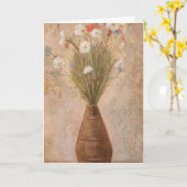 野花 | タデウスマコフスキー カード (黄色い花)