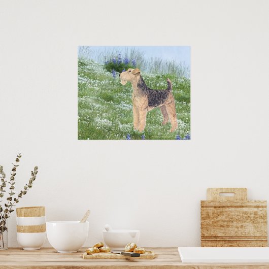 野花 ポスター (キッチン)