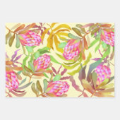 野花。 ラッピングペーパーシート (正面2)