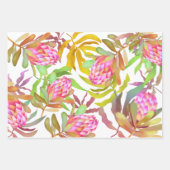 野花。 ラッピングペーパーシート (正面)