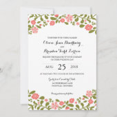 野花 | 結婚s 招待状 (正面)