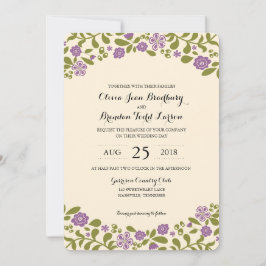 野花 | 結婚s 招待状