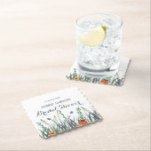 野草と蝶のブライダルシャワー     ペーパーコースター (インサイチュ)