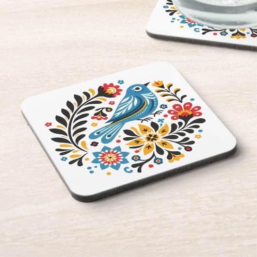 野草と野草 コースター (左側)