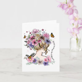 野草のような優しさを広げる引用文 カード