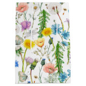 野草のトンボ ミディアムペーパーバッグ (裏面)