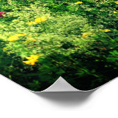 野草のフィールドフローラ ポスター (角)