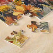 野草の中のドイツ鮮やかの羊飼い ジグソーパズル (側面)