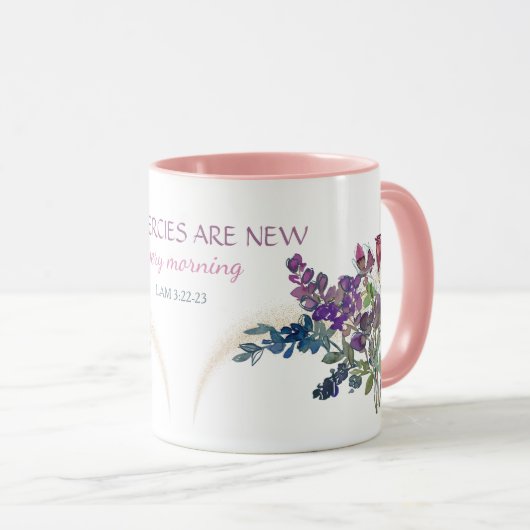 野草の種は新しいキリスト教のマグ マグカップ (正面右)