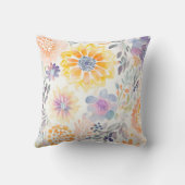 野草の素朴な クッション (裏面)