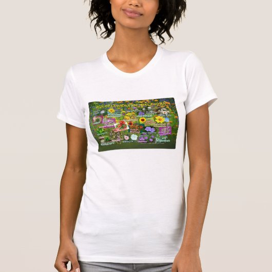 野草のTシャツ Tシャツ (正面)