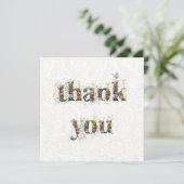 野草をスプレーしてくれてありがとう サンキューカード (スタンド正面)