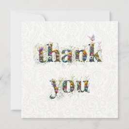 野草をスプレーしてくれてありがとう サンキューカード