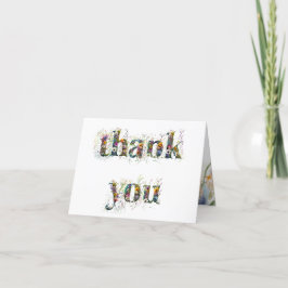 野草をスプレーしてくれてありがとう サンキューカード